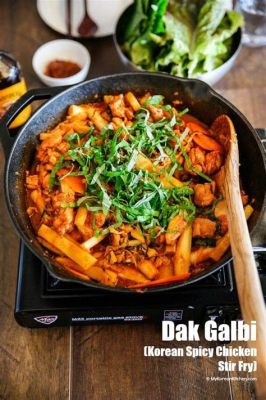   contemplate the savory symphony of Dakgalbi: A fiery fusion of spice and umami in Gyeongju!